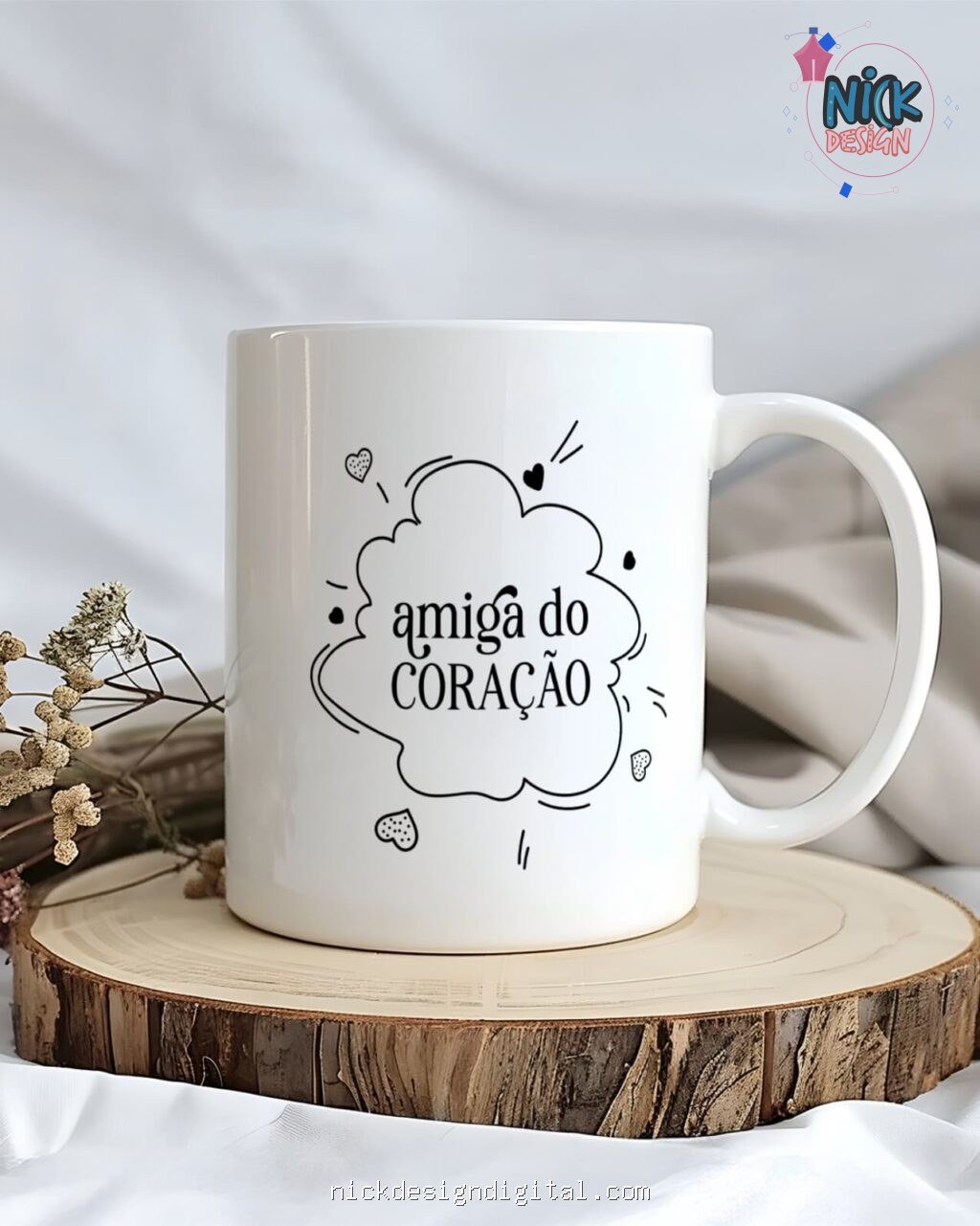 Coleção Amizade - Artes para Canecas - Imagem 10