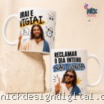 Coleção Jesus Irônico 1.0 - Artes Canecas