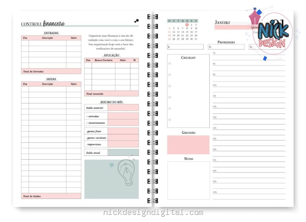 Agenda Spring 2026 (Trilha de Papel) - Imagem 30