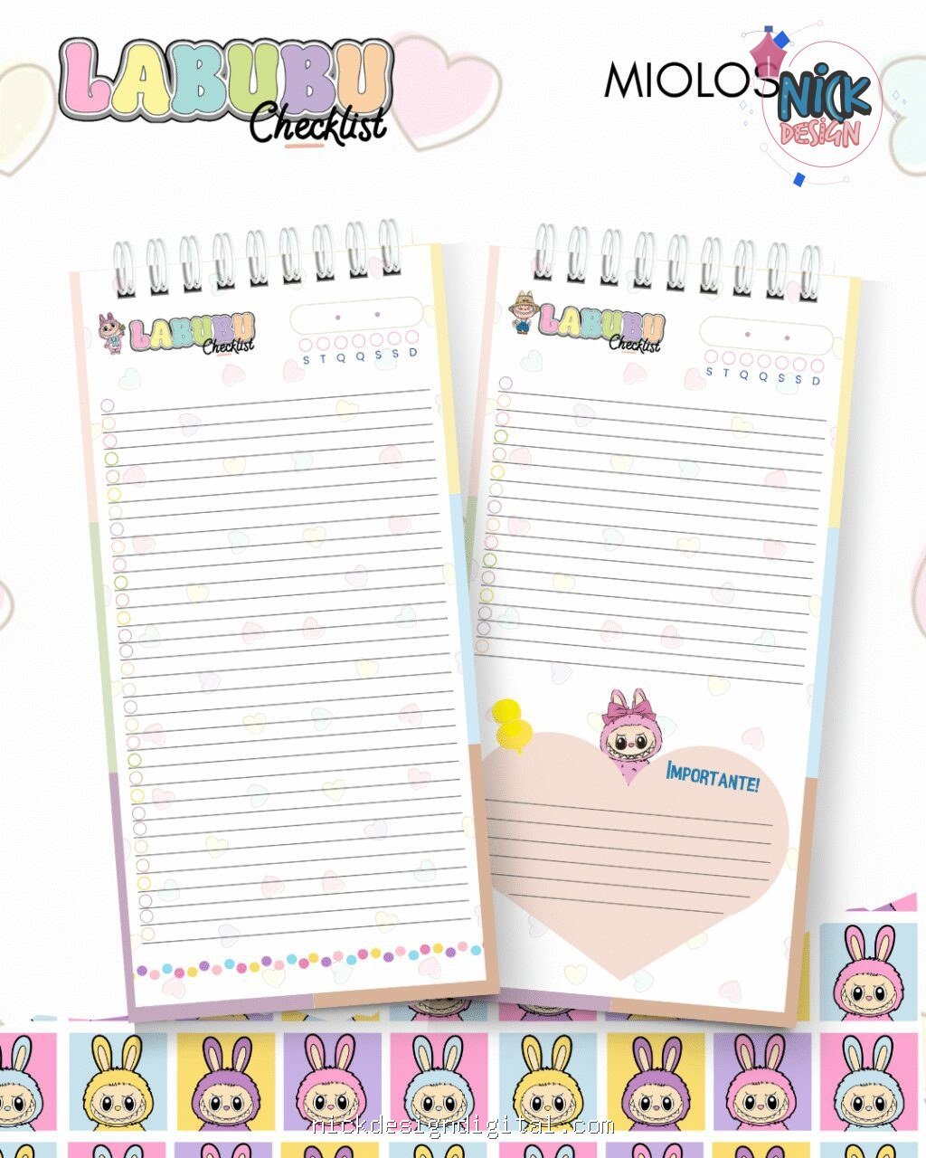 Labubu CheckList Slim - Imagem 4