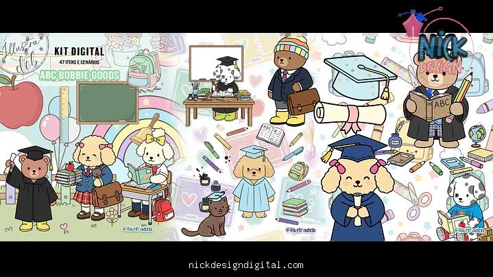 ABC Bobbie Goods - Kit Digital - Imagem 1