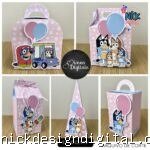Bluey Menina - Kit Festa Pronta