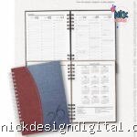 Miolo Agenda Office Semanal 2026 (Carinas Paper)