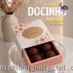 Moldes Caixa Para Docinho e Brigadeiro Gaveta