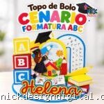 Formatura ABC - Topo de Bolo Cenário