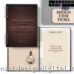 Caderno Assembleias Circuito 2025 e 2026 COM OS TEMAS MASCULINO (Bicho Papel)