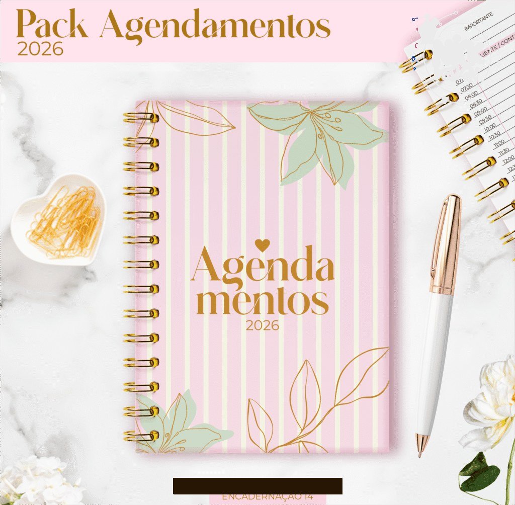 Combo Agendamentos 2026 (Lina) - Imagem 6