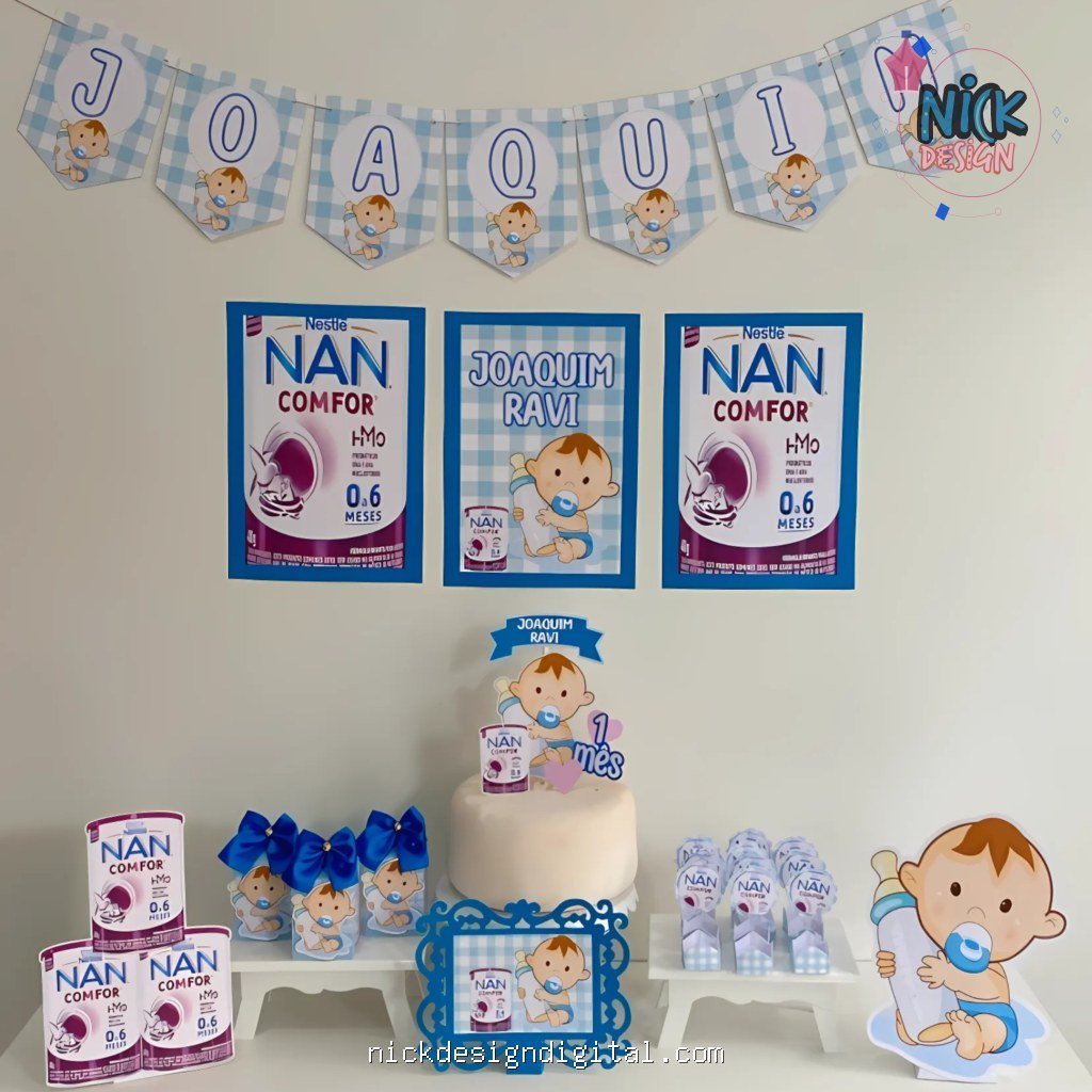 Leite Nan Baby - Kit Festa Pronta - Imagem 1
