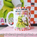 Outro lindo dia sem usar SENO, COSSENO E TANGENTE (Sapo Caco) - Arte Avulsa Caneca