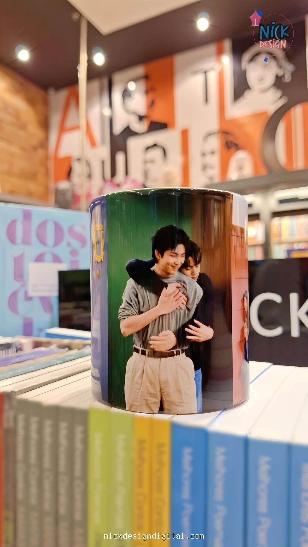 BTS versão FRIENDS - Arte Avulsa Caneca - Imagem 3