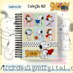Caderno A5 Coleção N2 Snoopy