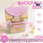 Caixa Mochila Colorir