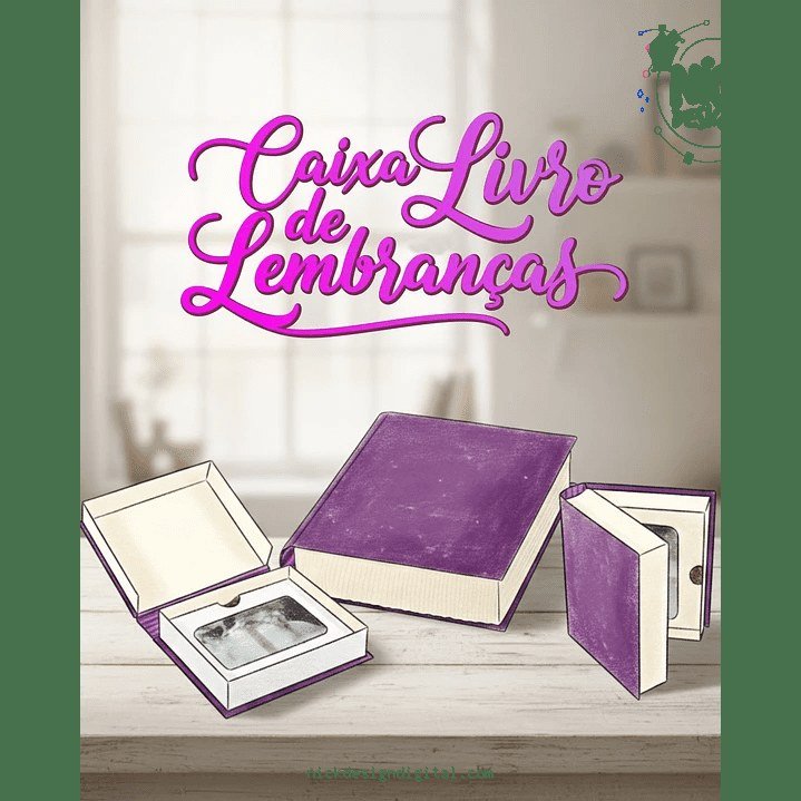 Caixa Livro de Lembranças - Imagem 1