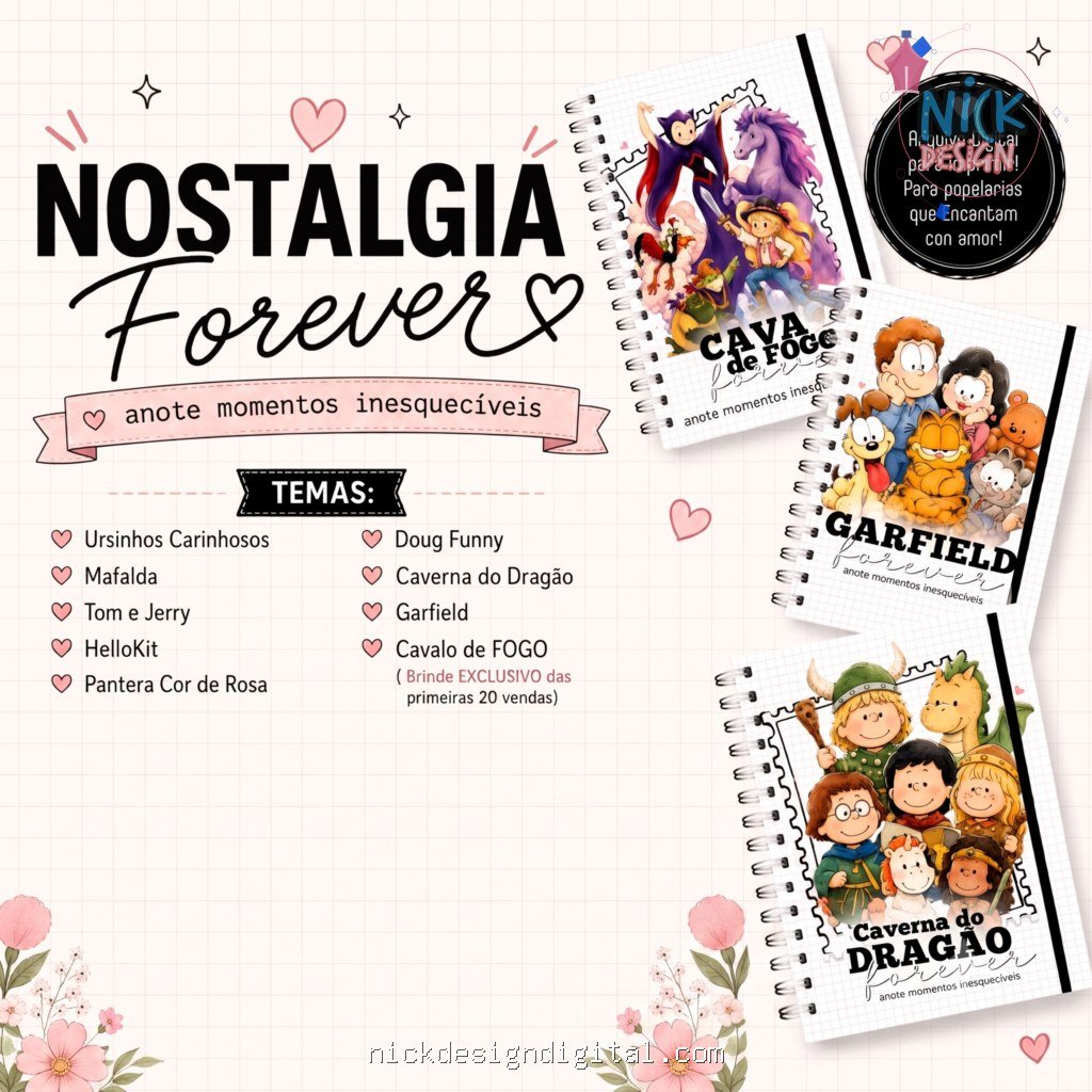 Coleção Nostalgia Forever - Imagem 1