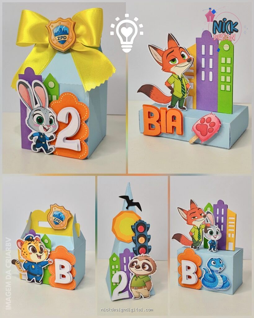 Zootopia - Kit Festa Pronta