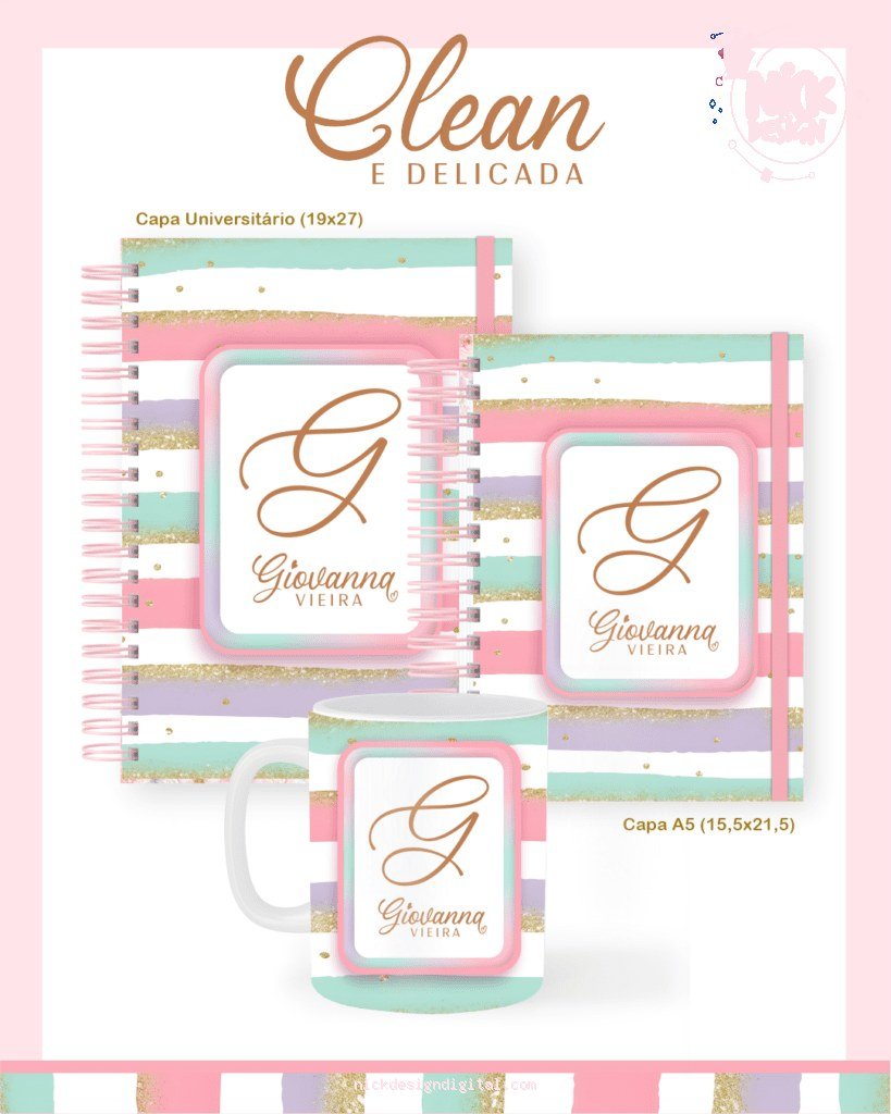 Clean e Delicada - Escolar Teen Adulto (Pamella)