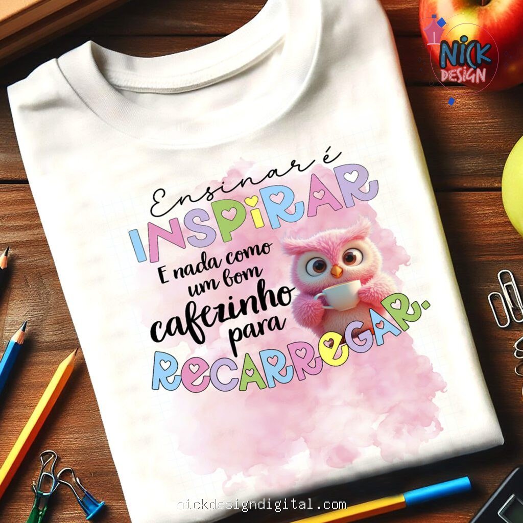 Artes Camiseta Dia dos Professores 2025 - Imagem 17