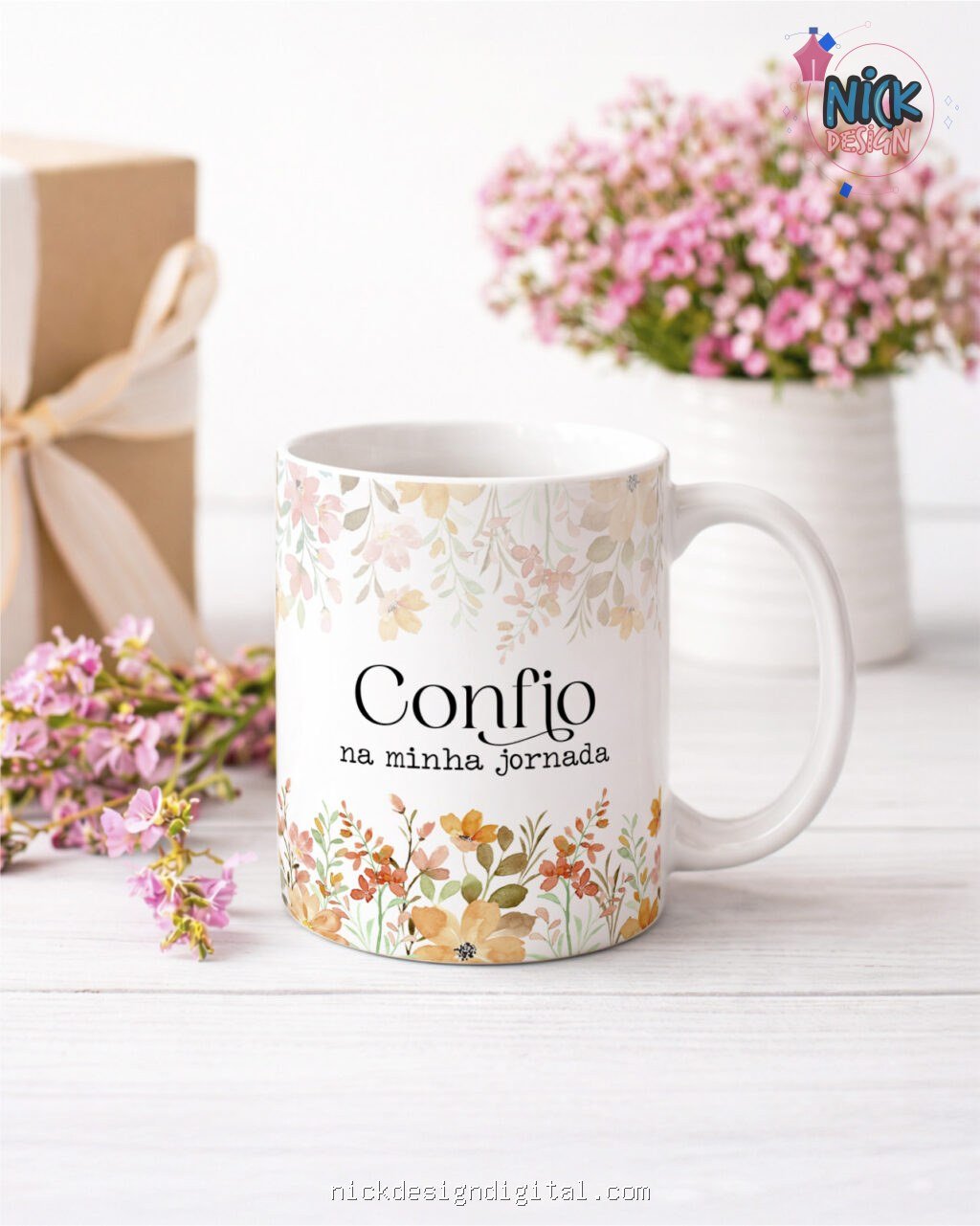 Frases Florescer - Artes para Caneca - Imagem 5