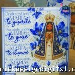 Mini Kit Digital - Nossa Senhora Aparecida 2026 (Abacaxi Sublimatico)
