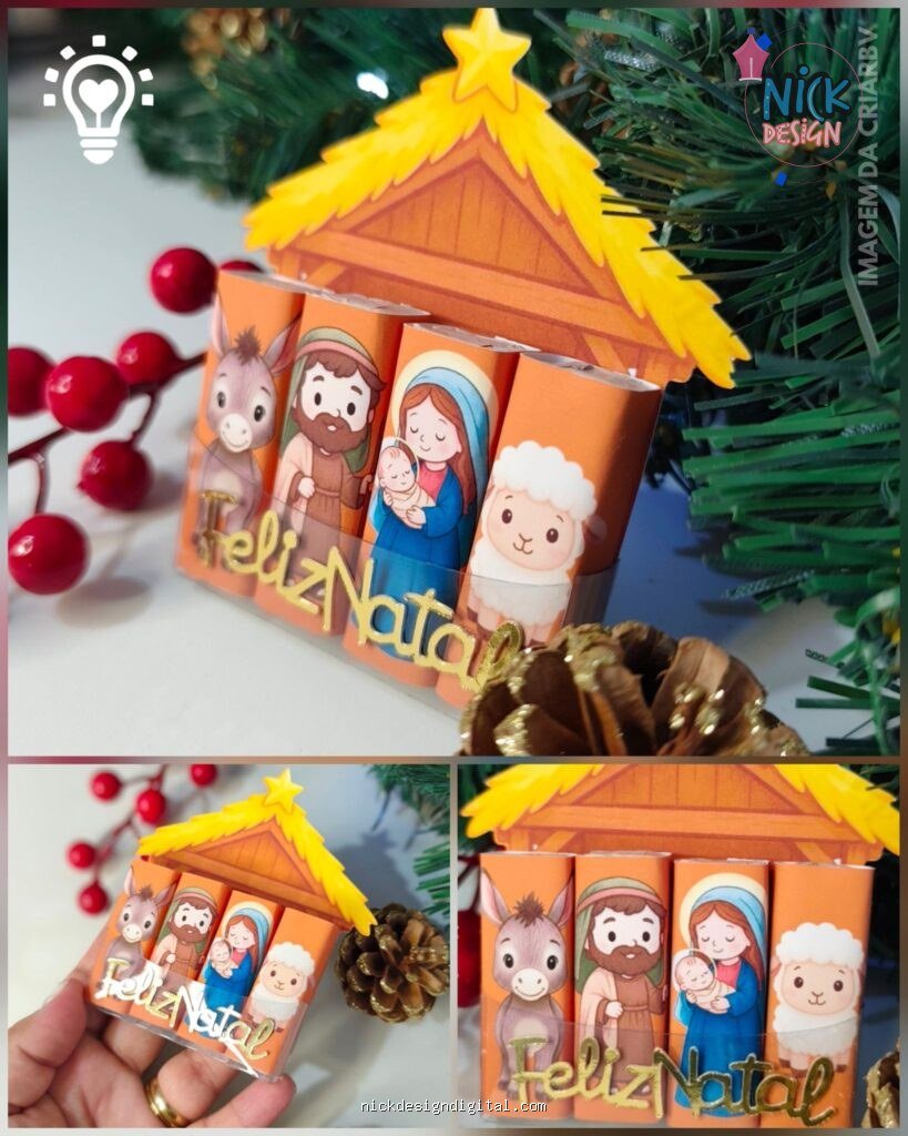 Porta 4 Bis Presépio - Natal