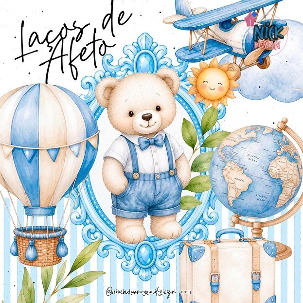 Coleção - Laços de Afeto (Avião Sem Asa) - Imagem 1