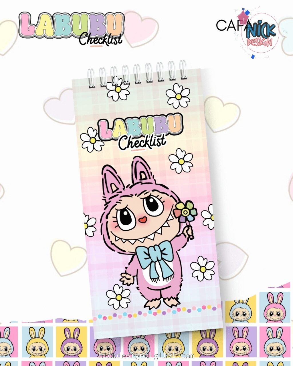 Labubu CheckList Slim - Imagem 8