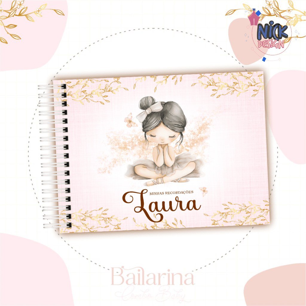 Bailarina Branca - Kit Maternidade - Imagem 1