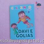 Davi E Golias - Mini Livro para Colorir