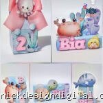 Animais Fundo do Mar - Kit Festa Pronta