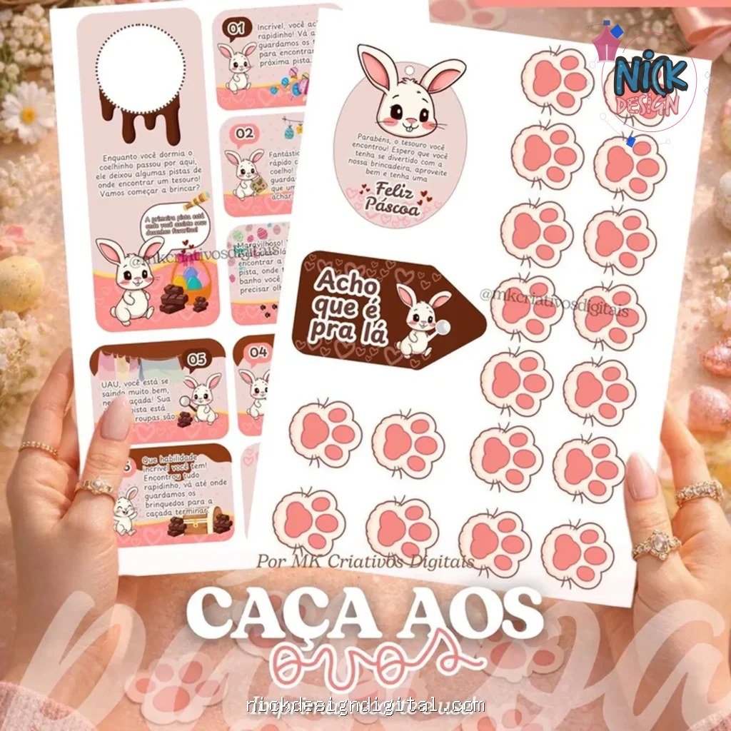 Caça aos Ovos - Páscoa - Imagem 1