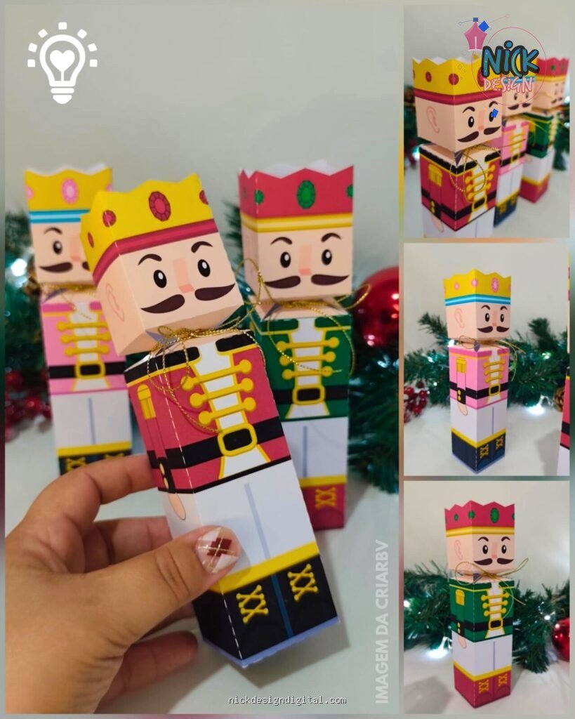 Caixinha Meia Bala Quebra Nozes
