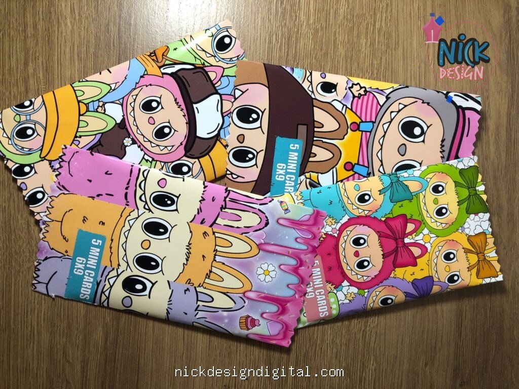 Arte Card Labubu - Imagem 4