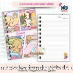 Caderno universitário Bobbie Goods