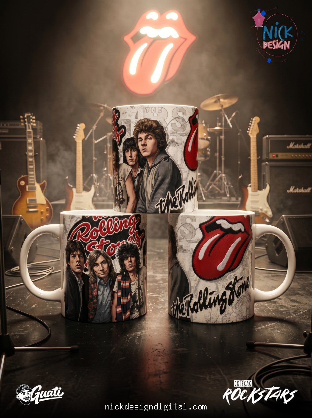 Rockstars Vol. 1 - Artes para Canecas - Imagem 10