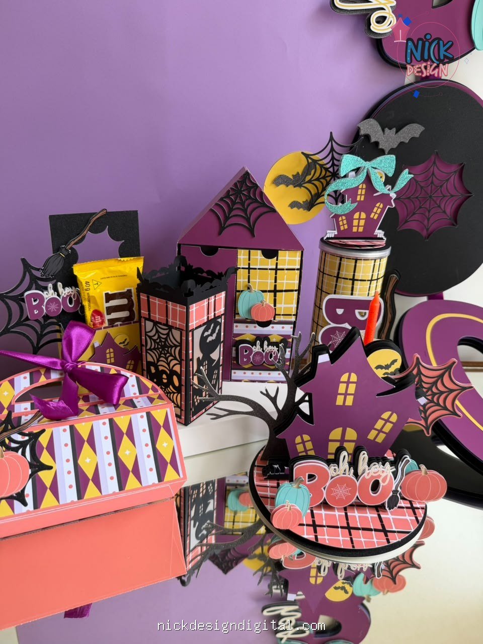 KIT oh hey BOO! - Halloween - Imagem 1