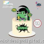 Hulk Baby - Topo de Bolo