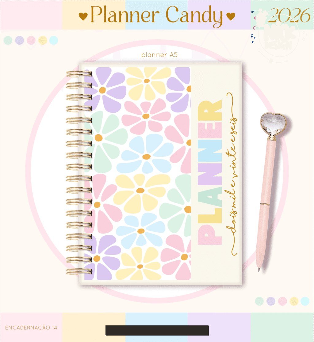 Planner A5 2026 (Lina) - Imagem 5