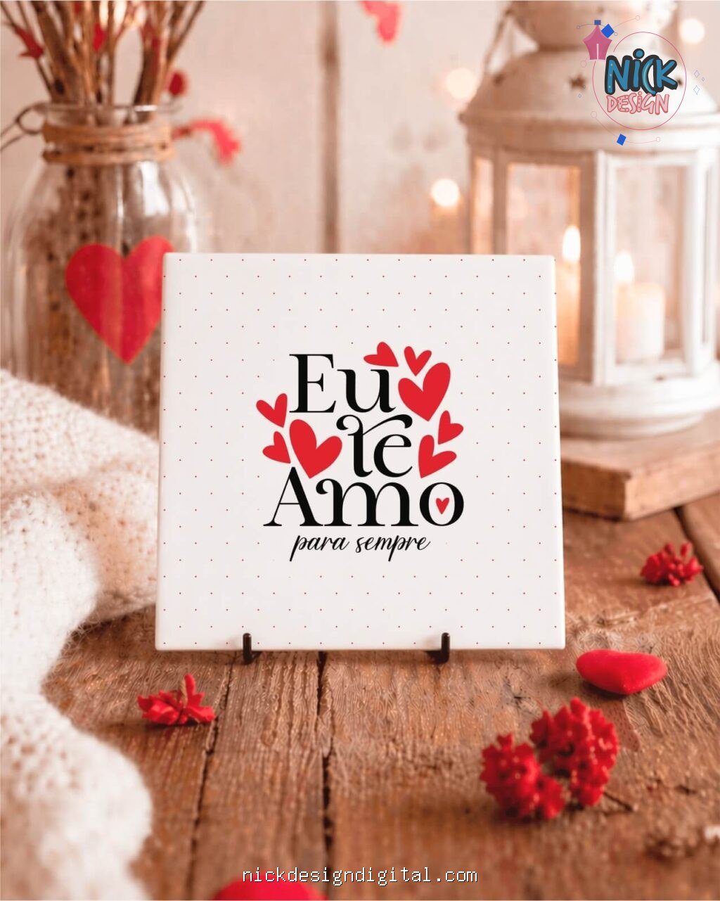 Namorados V7 SEM FOTO - Artes para Azulejos - Imagem 3
