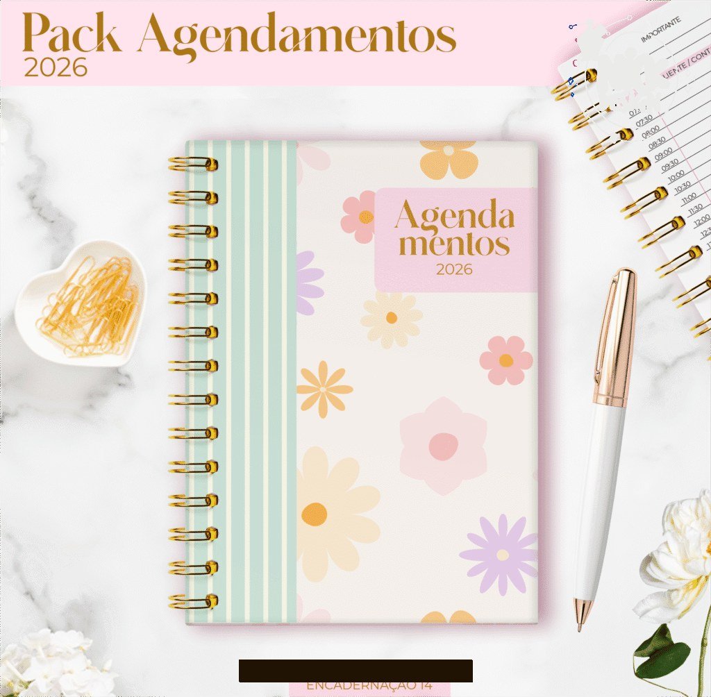 Combo Agendamentos 2026 (Lina) - Imagem 5