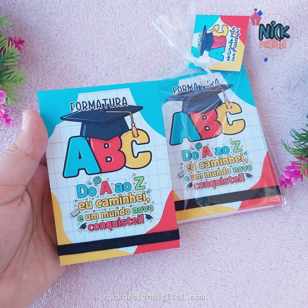 PDF Capa Bloquinho Formatura ABC