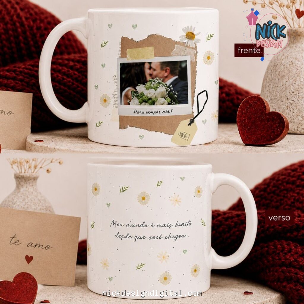 Pack Namorados - Artes Caneca no Canva - Imagem 4