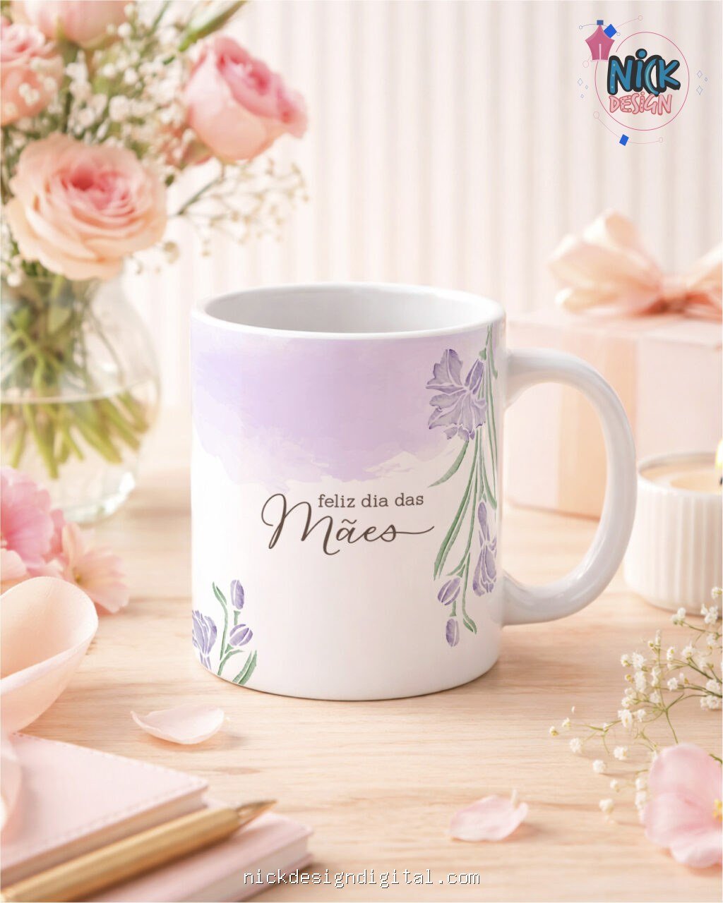 Pacote de Artes para Canecas Dia das Mães M2 - Imagem 7