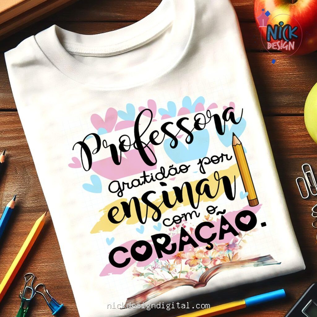 Artes Camiseta Dia dos Professores 2025 - Imagem 16