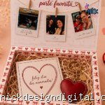 Caixa Retangular com Polaroid