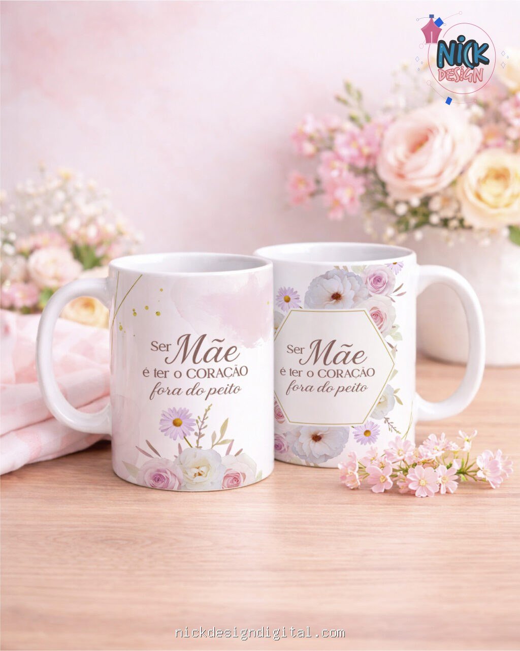 Dia das Mães V7 SEM FOTO - Artes Canecas - Imagem 17