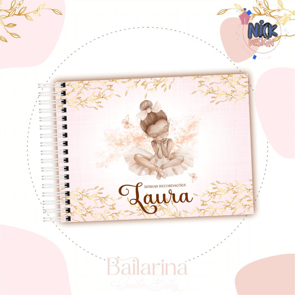 Bailarina Negra - Kit Maternidade - Imagem 1