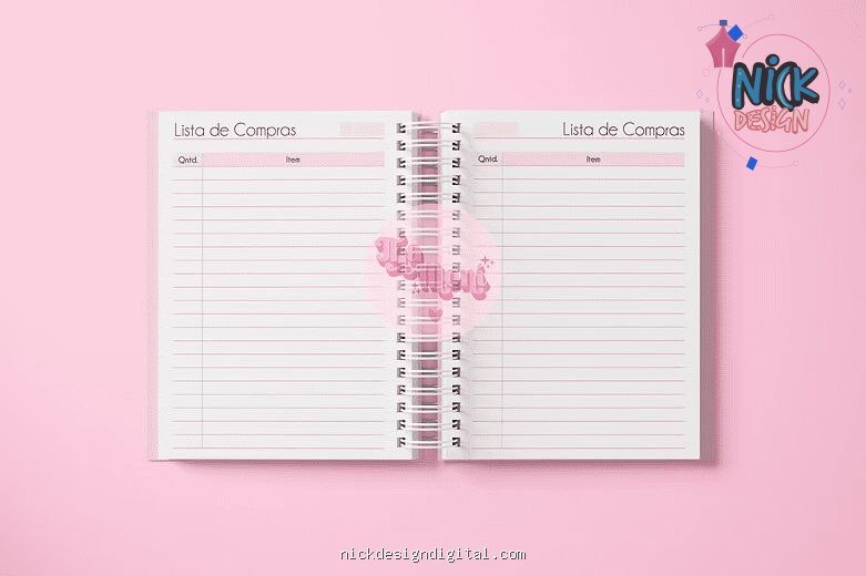 Miolo Agenda Diarista 2026 (Tha Moni) - Imagem 1
