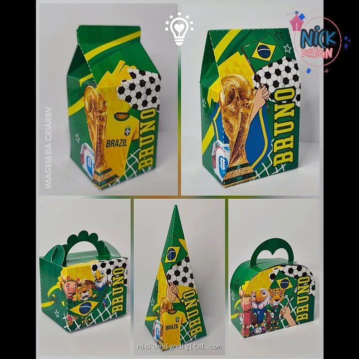 Copa do Mundo - Kit Festa Pronta - Imagem 1