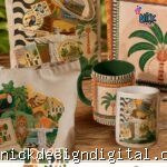 Brasil Tropical - Kit Sublimação - Caneca e Ecobags (Tita)