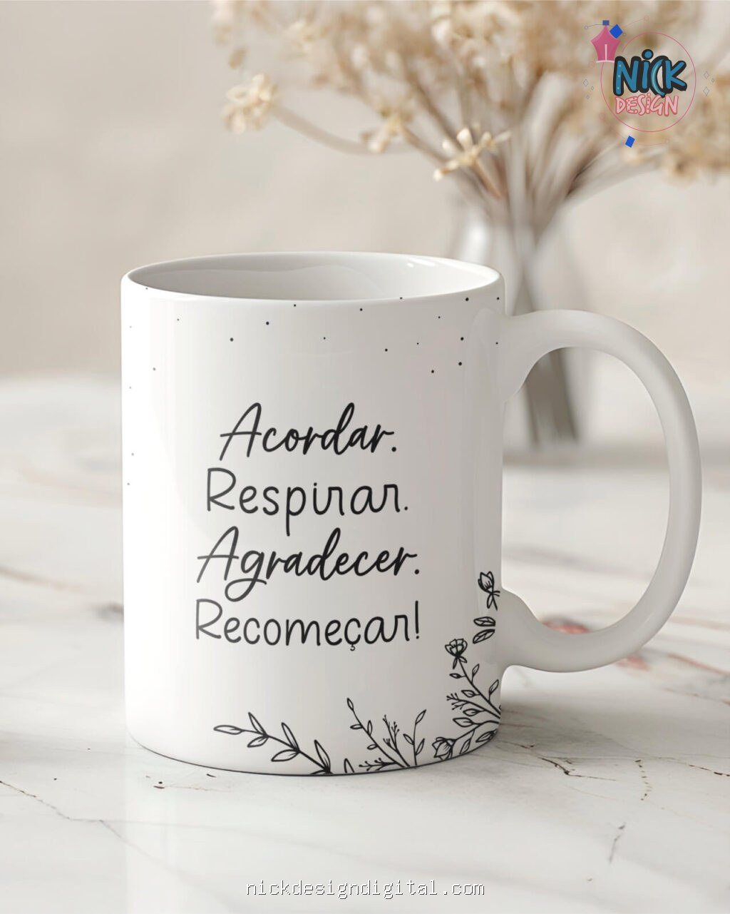 FREEBIE - Frases Minimalistas – Artes para Caneca - Imagem 2